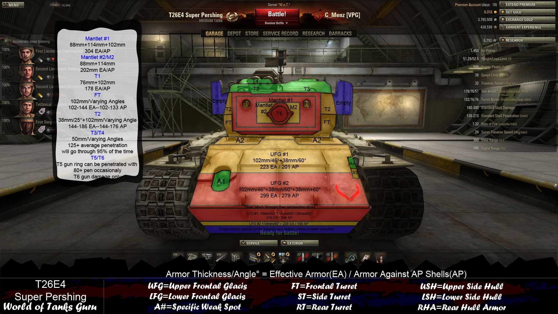 Aschen S Guide For The T26e4 Super Pershing American Vehicles Official Forum World Of Tanks Console