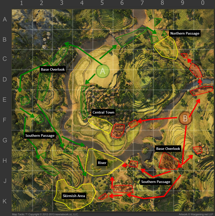 list of all the maps in world of tanks blitz