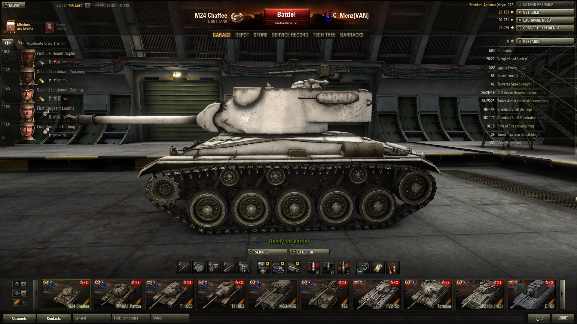 World of Tanks Чаффи